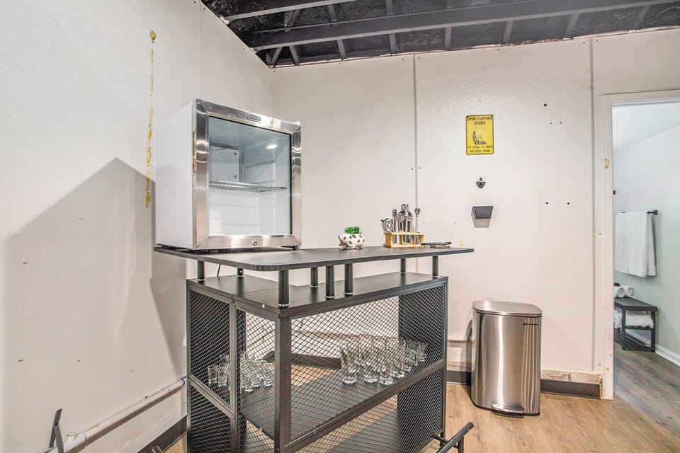 Mingle at our cozy bar top, perfectly placed for socializing amid the game room.