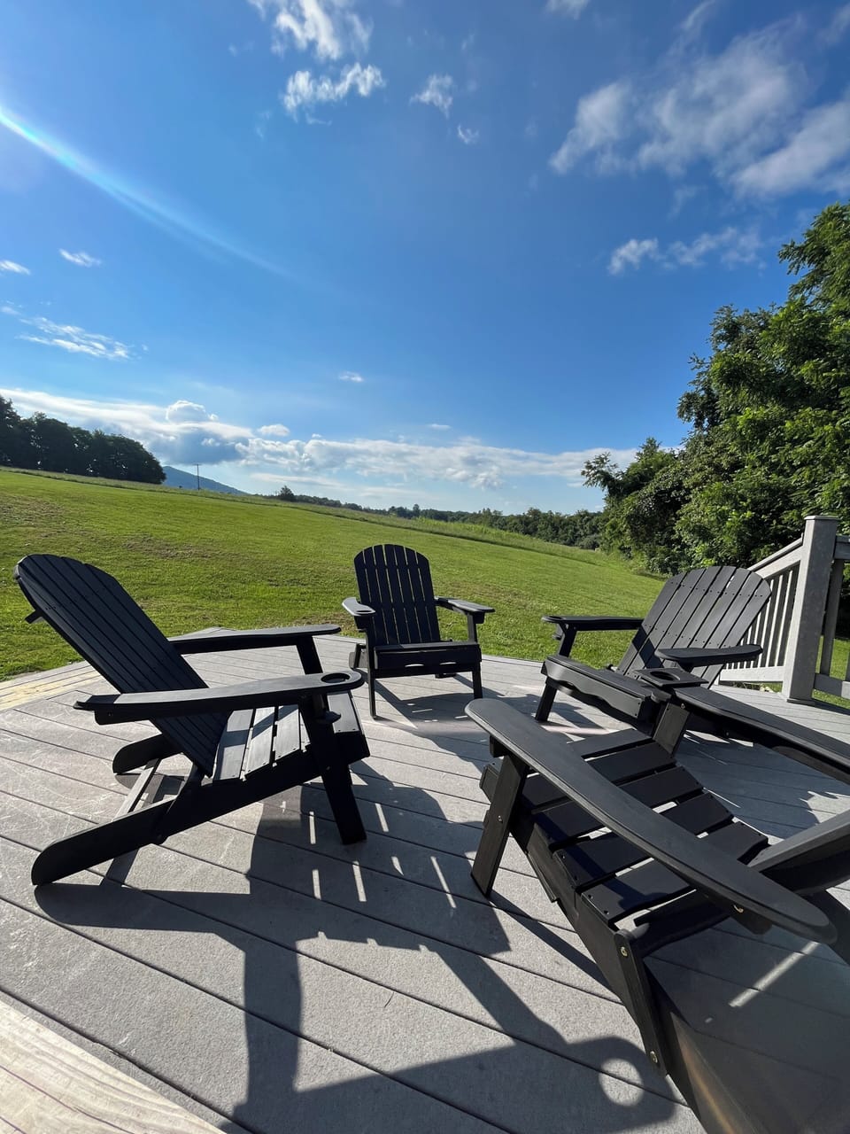 Deck seating