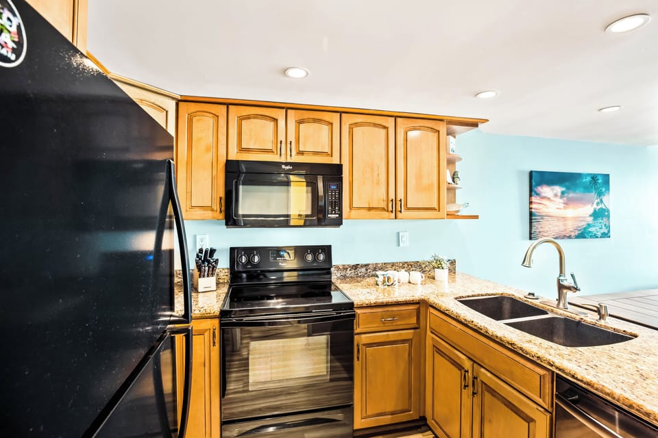 Fully equipped kitchen