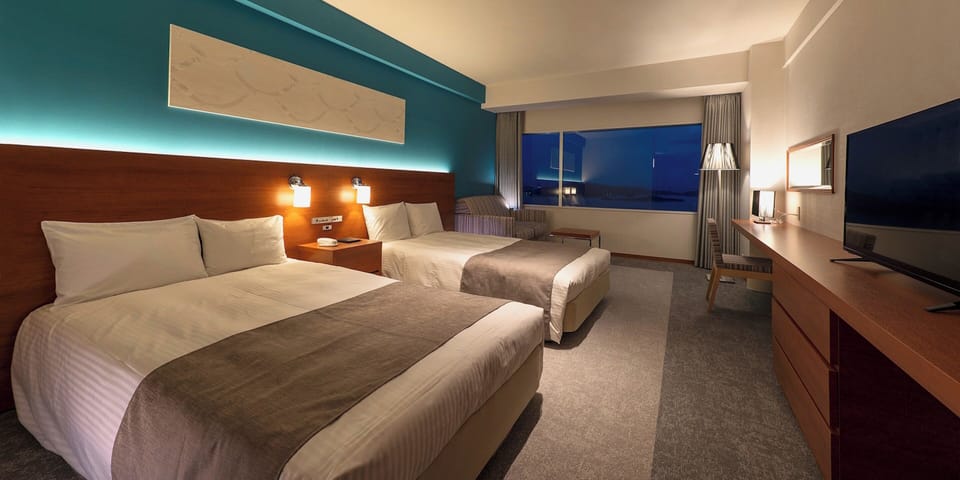 Twin Room, Non Smoking (3 person occupancy) | Premium bedding, iron/ironing board (on request), WiFi (free)