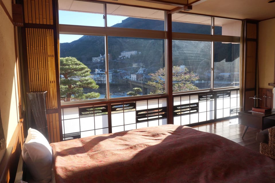 Japanese Western Room, Mountain View, ROKKASEN with Half Board (Special Dinner) | Desk, free WiFi, bed sheets