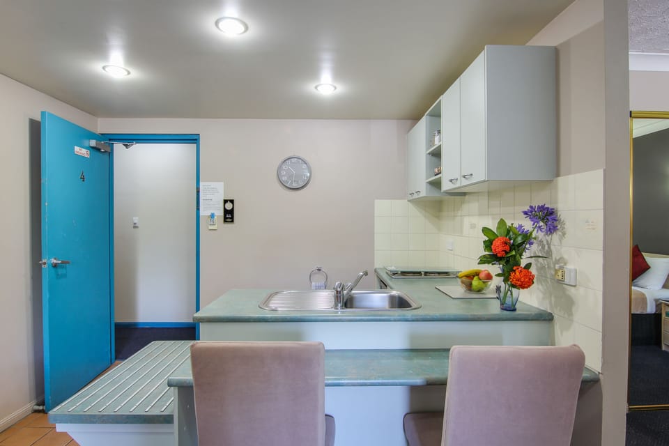 Blackout drapes, iron/ironing board, cribs (surcharge), WiFi (free)