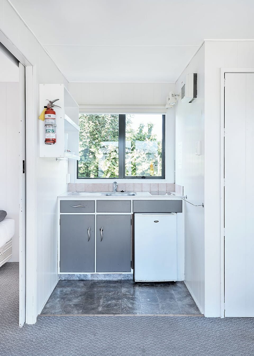 Cabin, 2 Bedrooms (Small bunks for children) | Private kitchen | Fridge, stovetop, cookware/dishes/utensils