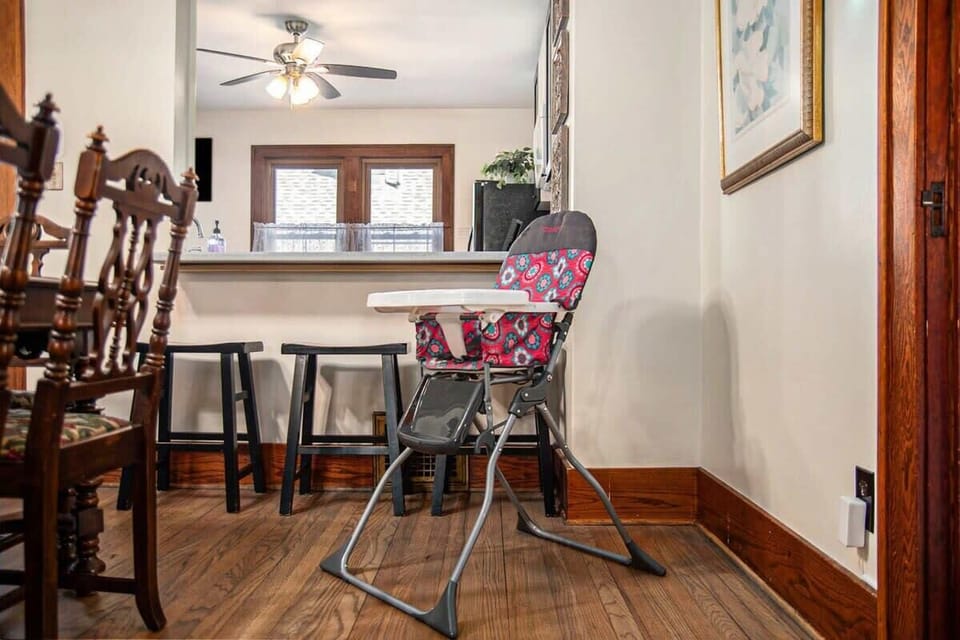 High chair is always available in the property
