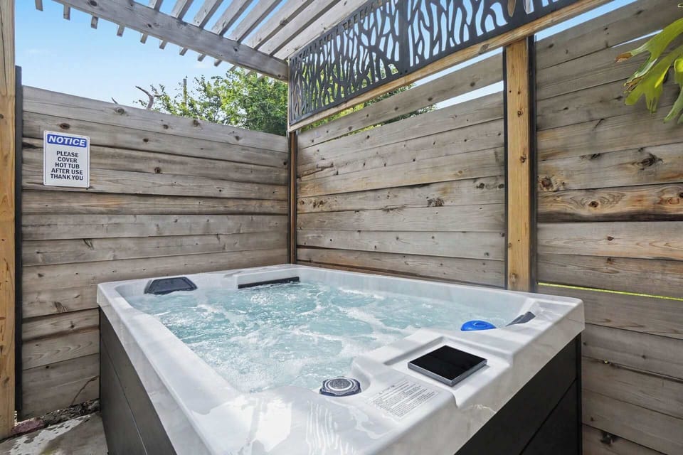 NEW HOT TUB!! 
Your perfect place to relax after a day of exploring!