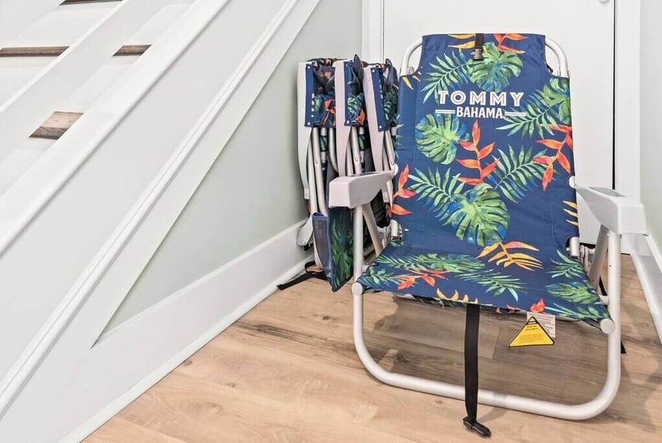 Beach chairs for guest use