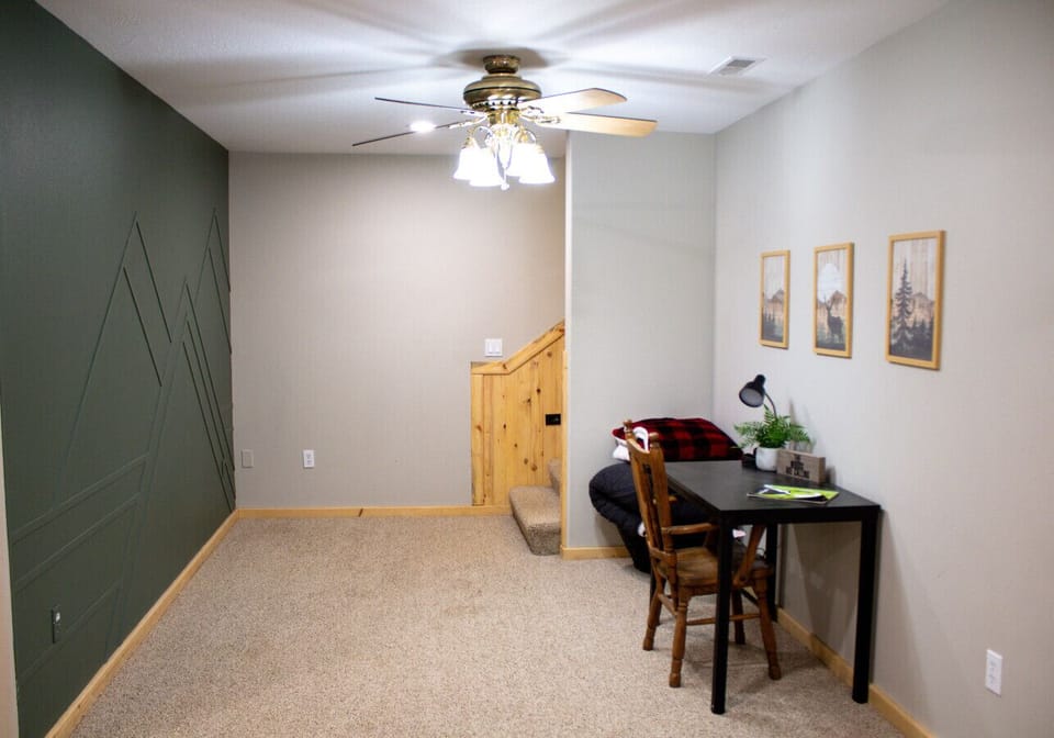 Downstairs Workspace