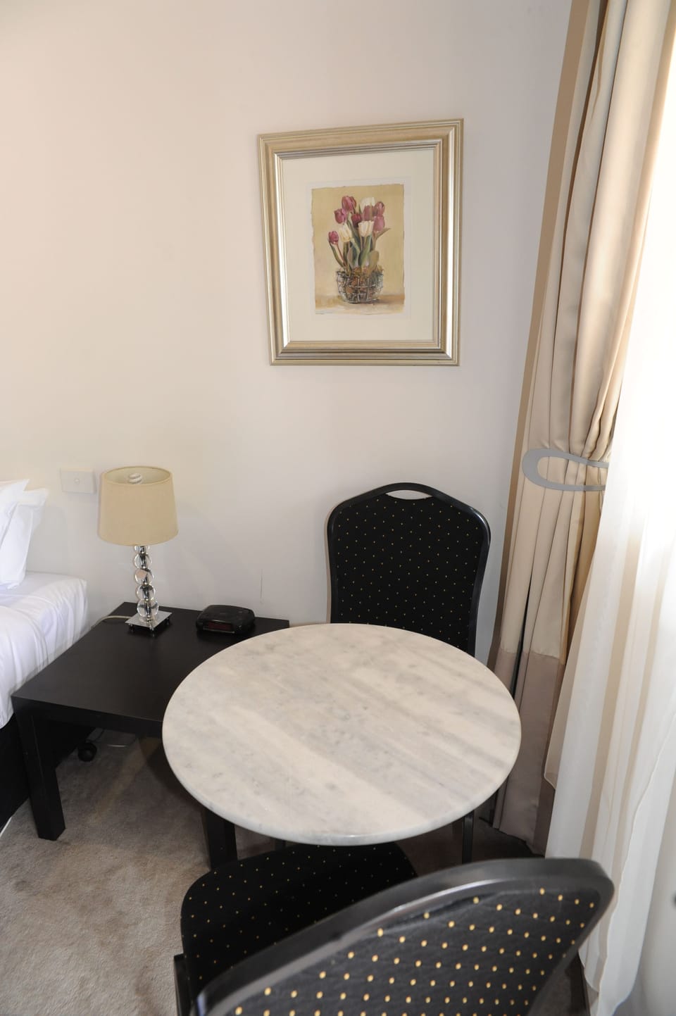 King Room | Premium bedding, pillowtop beds, blackout drapes, iron/ironing board