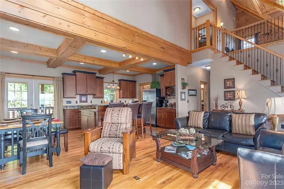 Main Level Open-Concept Floor Plan, perfect for entertaining.