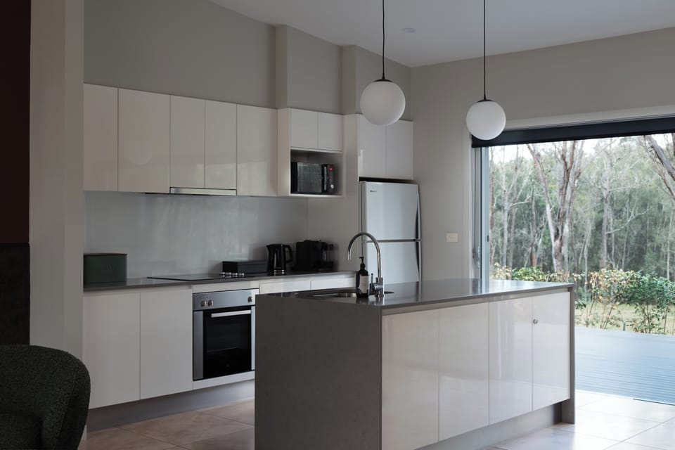 Luxury Villa, Jetted Tub, Valley View | Private kitchen | Espresso maker, coffee/tea maker, full-size fridge, microwave