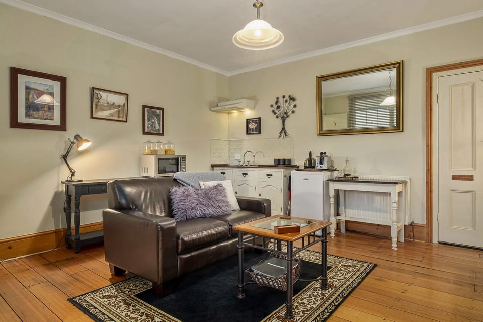 Heritage Apartment - 1 Bedroom | Living area | Plasma TV, DVD player