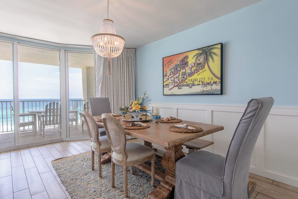 Dining table.