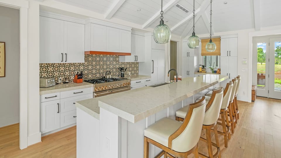 Maluhia at Wainani - Fully Equipped Kitchen & Breakfast Bar - Parrish Kauai