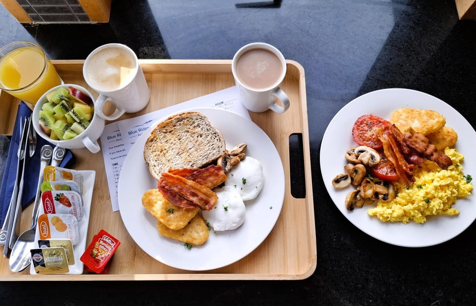 Free daily full breakfast
