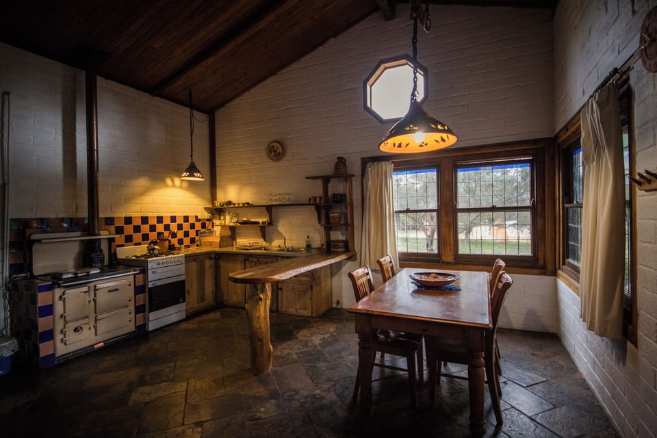 The Poets Cottage | Private kitchen | Full-size fridge, electric kettle, toaster