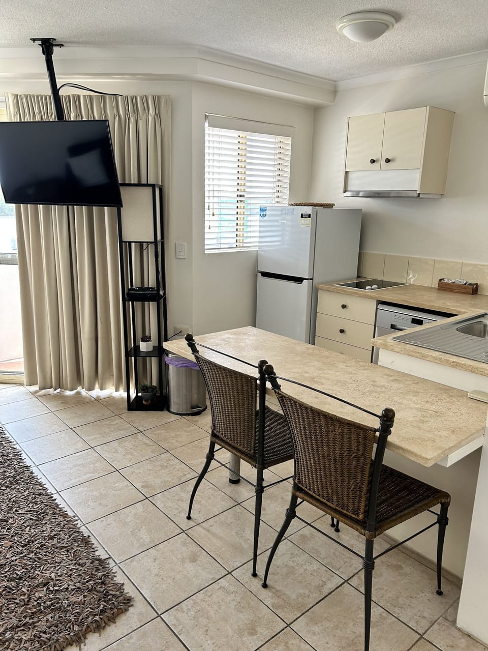 Standard Apartment, 1 Bedroom, Kitchen (Overnight apartment) | Blackout drapes, iron/ironing board, WiFi (free), individually decorated