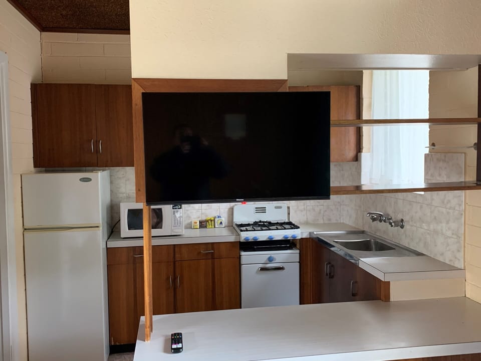 Waterfront Studio Unit  | Living area | Flat-screen TV