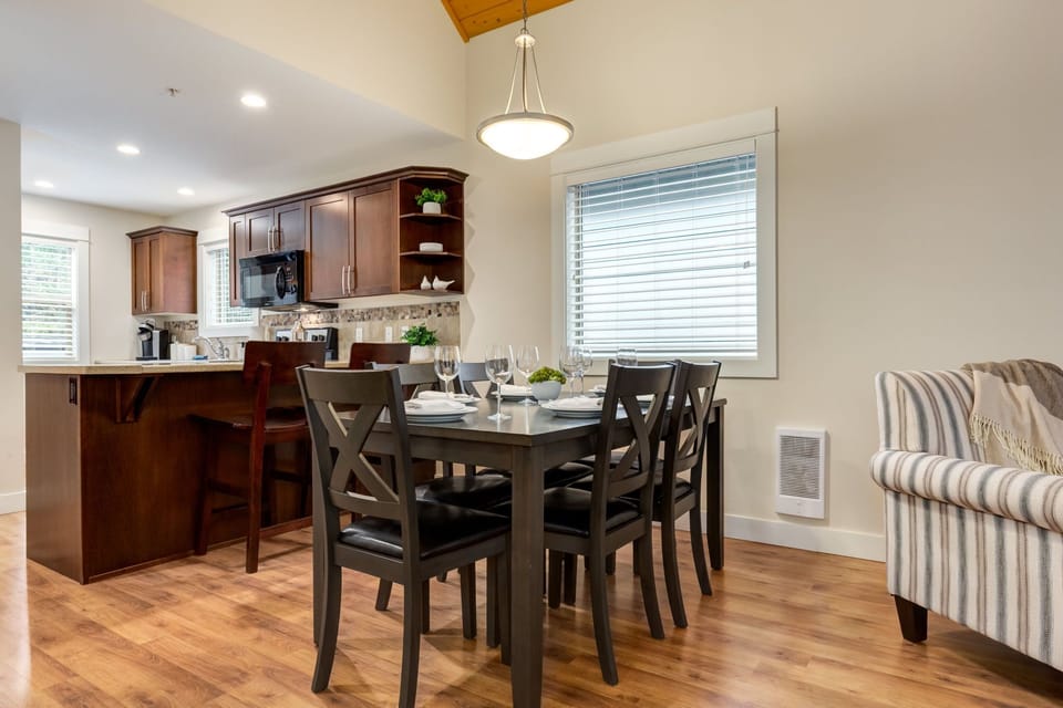 Dining space made for easy meals together