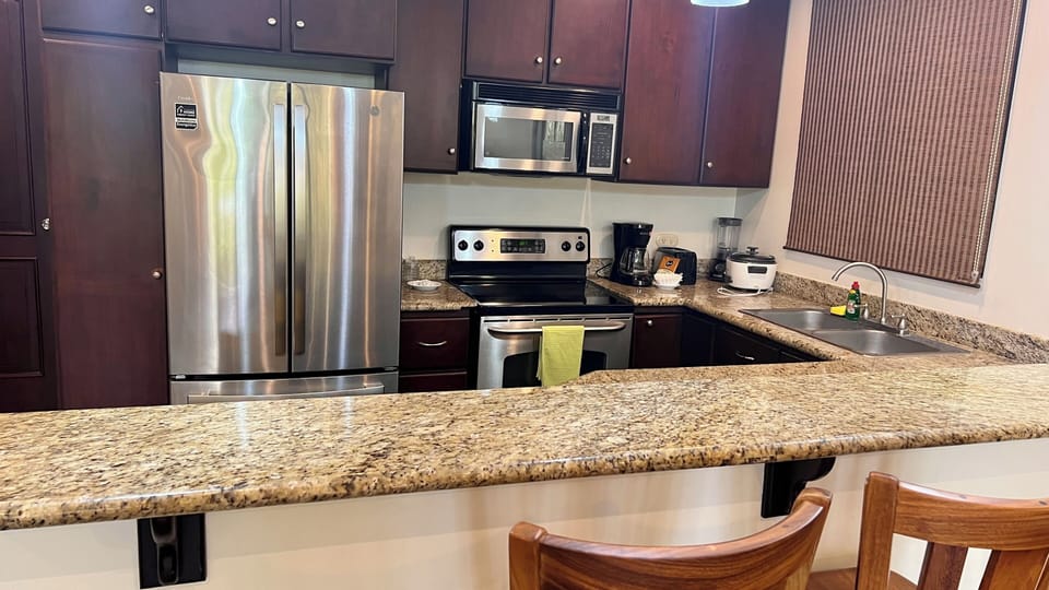 Fully equipped kitchen