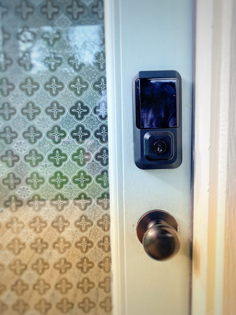 Keypad for front door.