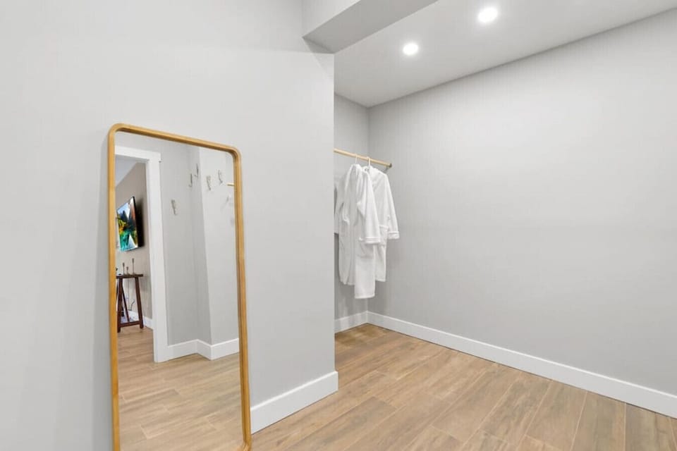 Master bedroom closet.