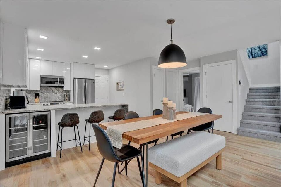 Open Dining Area and Modern Kitchen for Group Meals