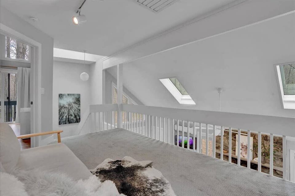 Loft Hallway Overlooking Main Living Space