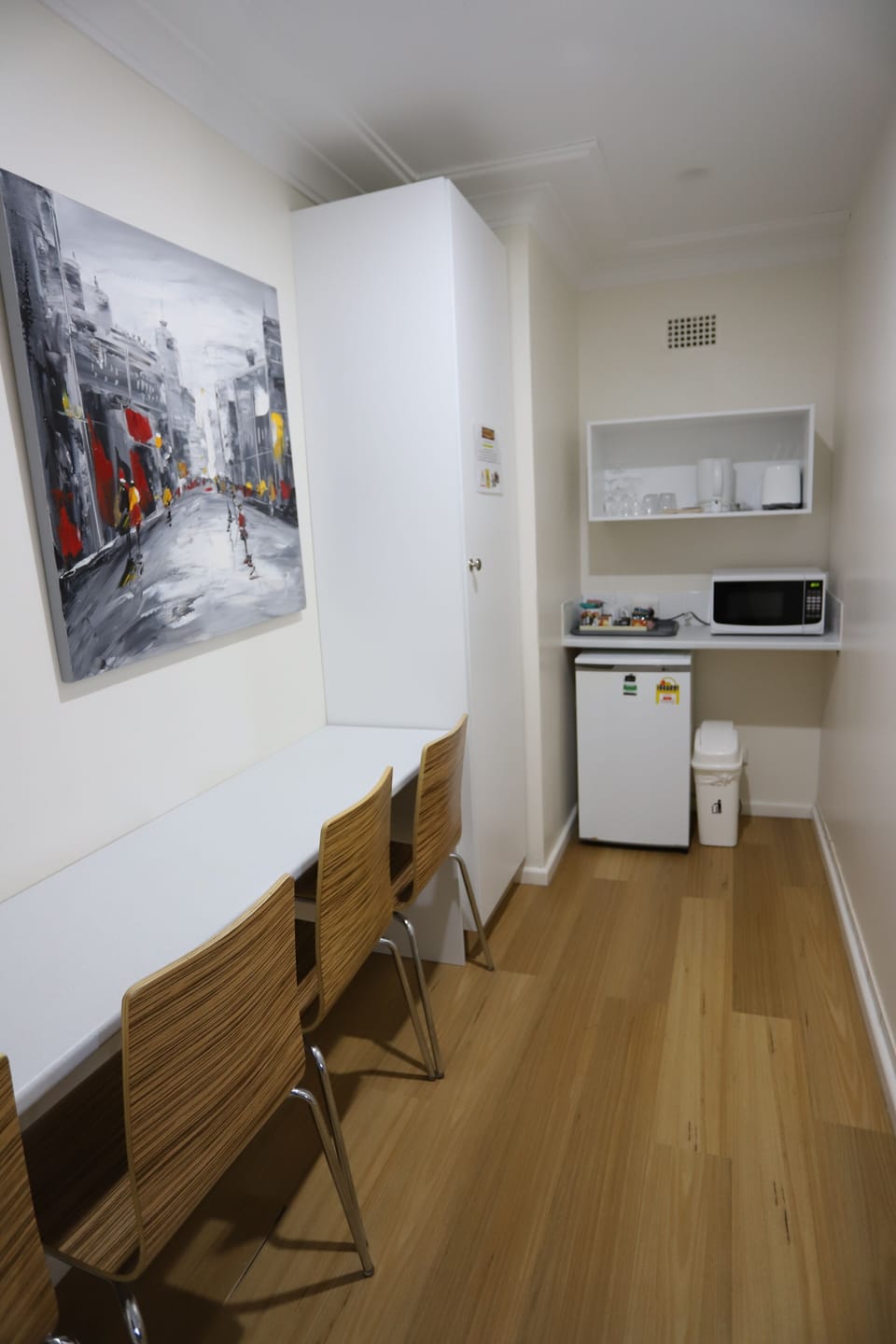 Family Quadruple Room, Multiple Beds (NOT PET FRIENDLY) | Private kitchen | Coffee/tea maker, fridge, microwave, electric kettle