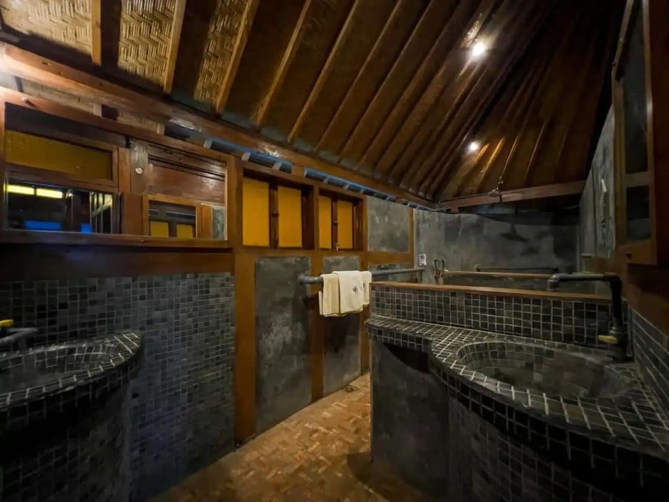 Executive Villa | Bathroom | Free toiletries, bidet, towels, soap