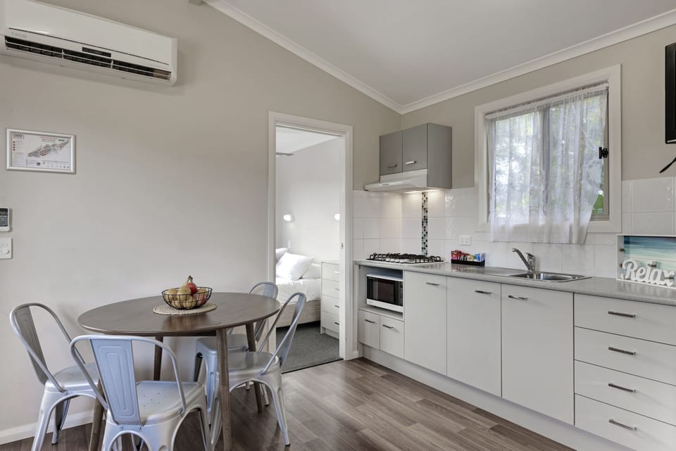 Standard 2 Bedrooms Cabin | Private kitchen | Coffee/tea maker, fridge, microwave (on request), stovetop