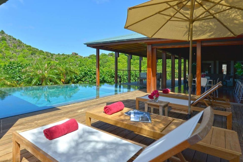 Villa Pool at WV MJP, Flamands, St. Barthelemy