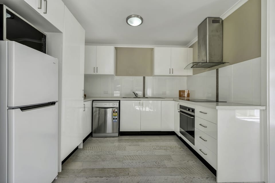 3 Bedroom Deluxe Villa | Private kitchen | Coffee/tea maker, full-size fridge, microwave, oven