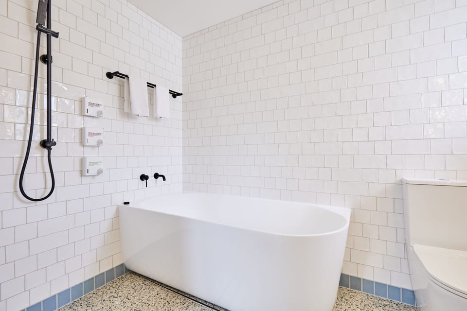 Family Suite | Bathroom | Free toiletries, hair dryer, towels, soap