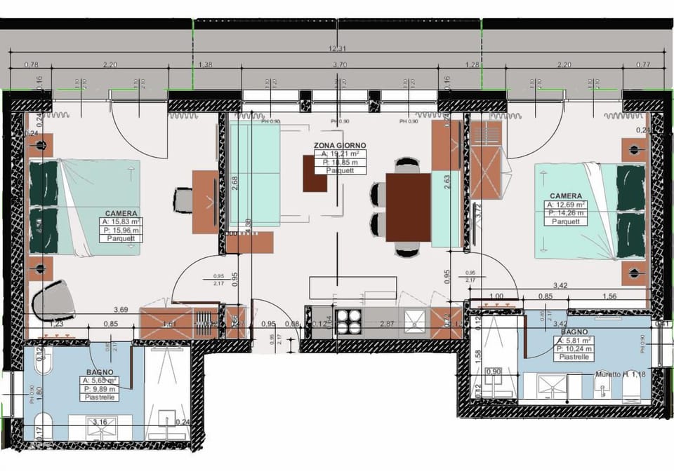 Family Apartment | Floor plan