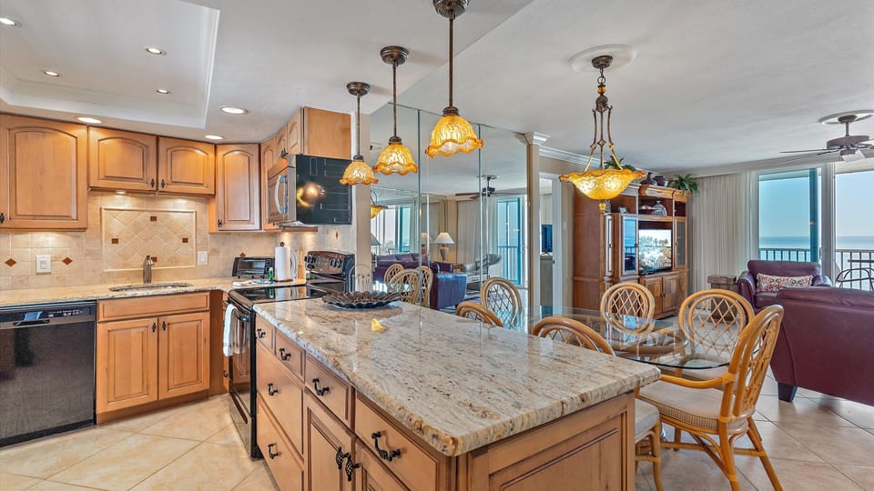 Condo, 2 Bedrooms | Private kitchen | Coffee/tea maker, fridge, oven, toaster