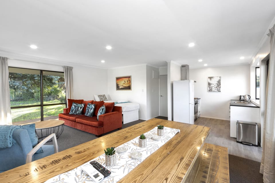 2 Bedroom House | Living area | 43-inch Smart TV with digital channels