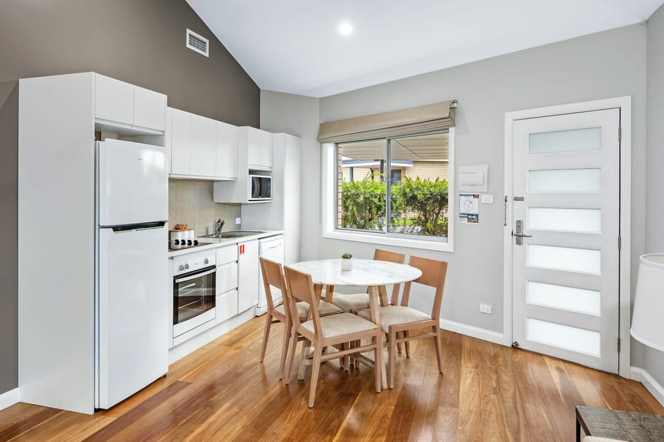 Luxury Villa, 1 Bedroom, Kitchen, Courtyard Area | Private kitchen | Coffee/tea maker, mini-fridge, shared microwave, electric kettle