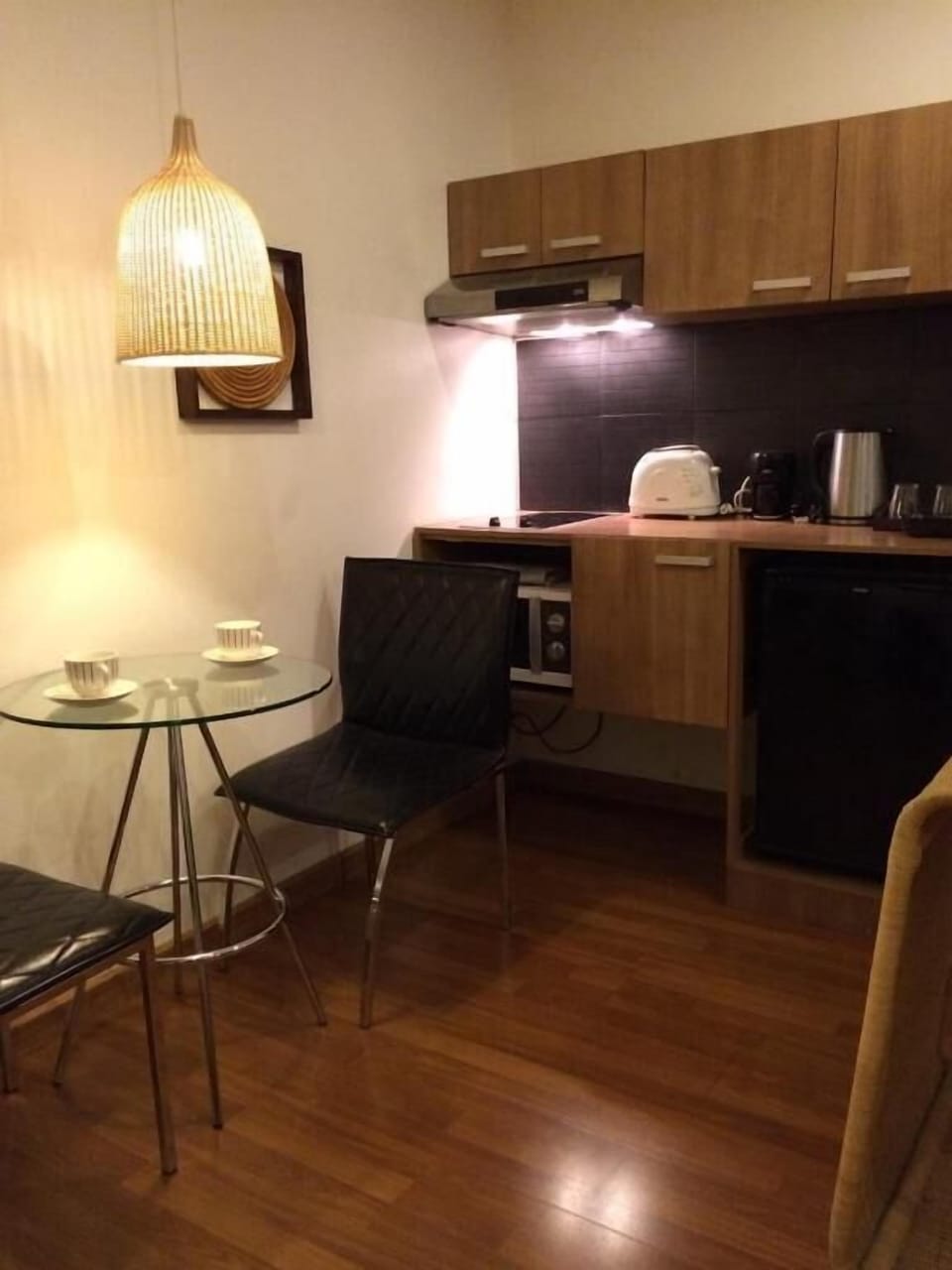 Flaherty Suite | Private kitchenette | Microwave