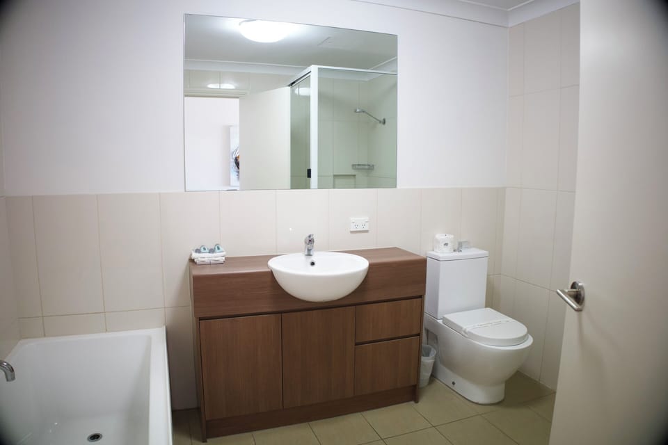 King & Single Room, Balcony | Bathroom | Free toiletries, hair dryer, towels, soap