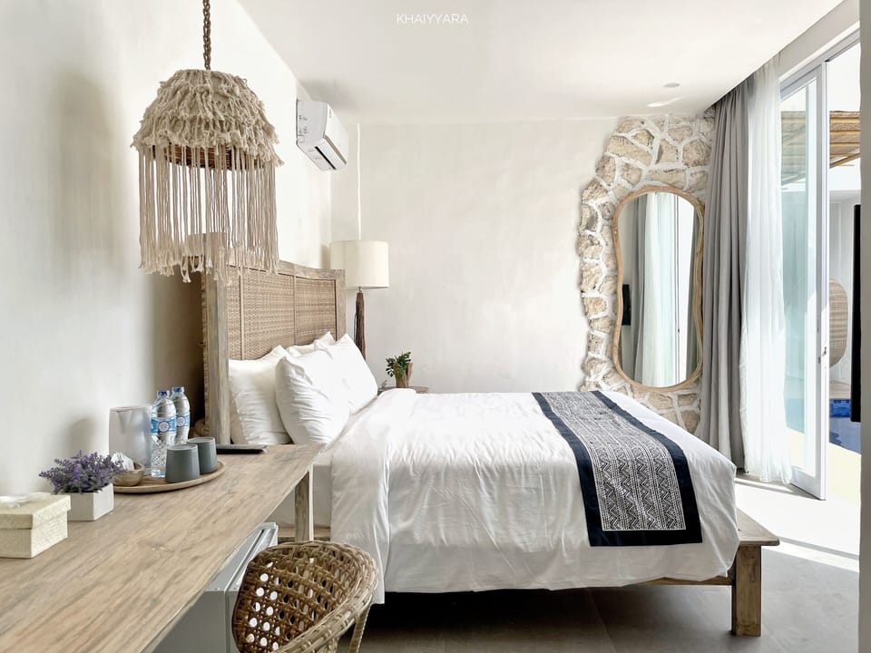 Two Bedroom Pool Villa | Premium bedding, memory foam beds, individually decorated