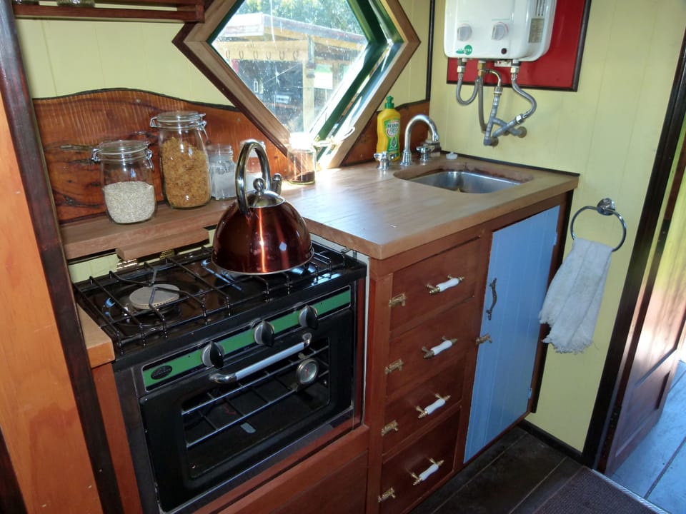 House Truck / Gypsy Wagon | Private kitchen | Coffee/tea maker, fridge, oven, stovetop