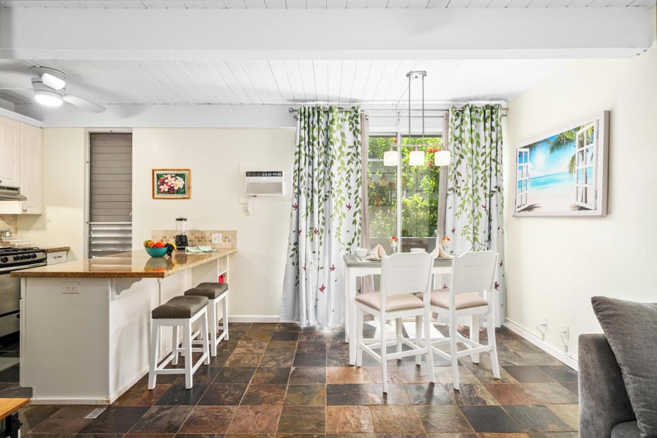 Air Conditioning unit in Kitchen, dining, and living room areas