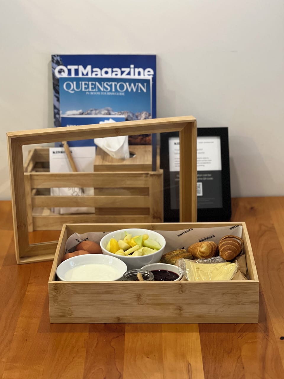 Daily to-go breakfast for a fee
