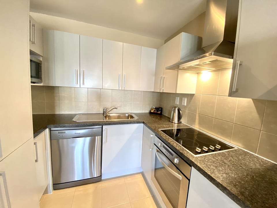 Family Penthouse, 3 Bedrooms | Private kitchen | Coffee/tea maker, electric kettle