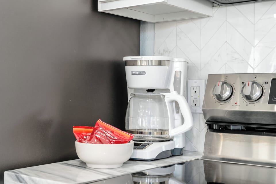 Ask our 24 hour welcome center for complimentary coffee to start your day.