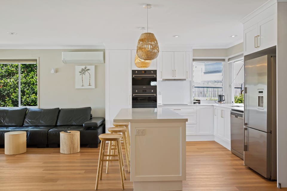 Three Bedroom House (Pet Friendly) - Waterfront | Private kitchen | Espresso maker, electric kettle