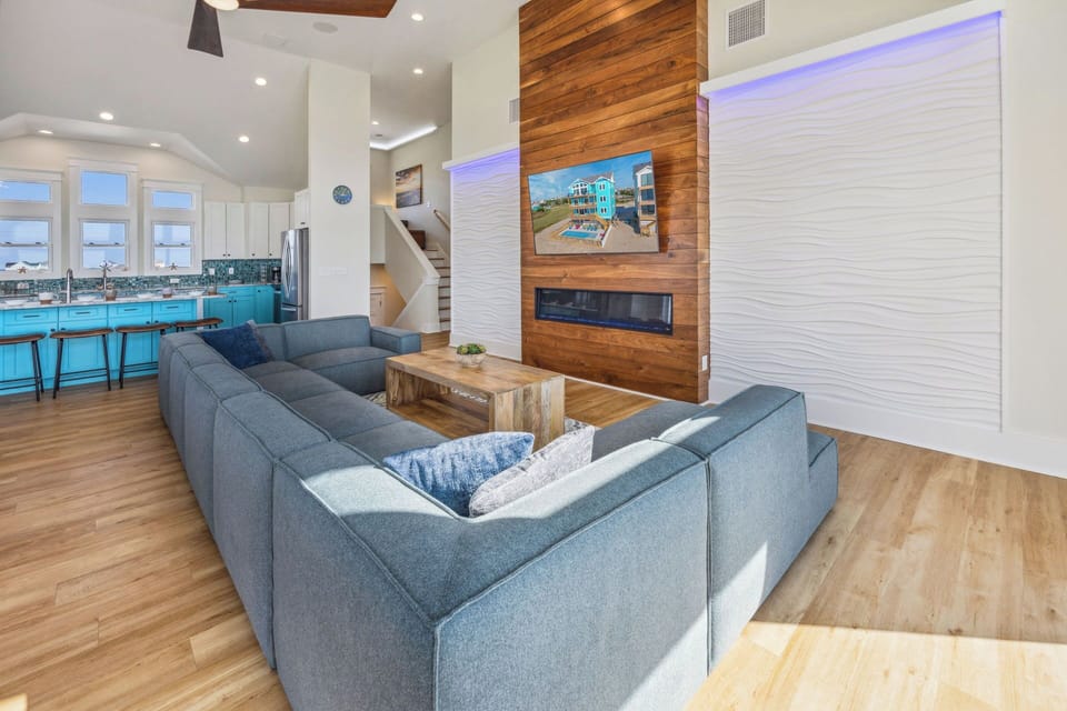 Surf or Sound Realty - 1139 - Sound Session - Great Room -4