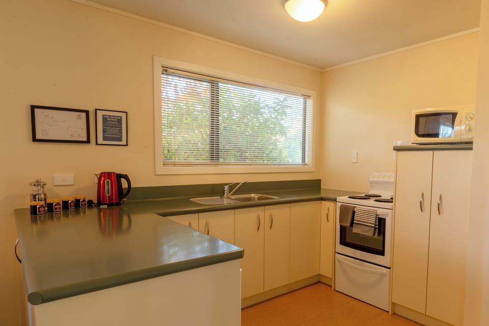 Deluxe Apartment, 2 Bedrooms | Private kitchen | Coffee/tea maker, fridge, microwave, stovetop