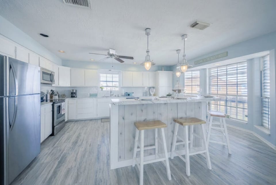 Whip up delicious meals in this charming kitchen