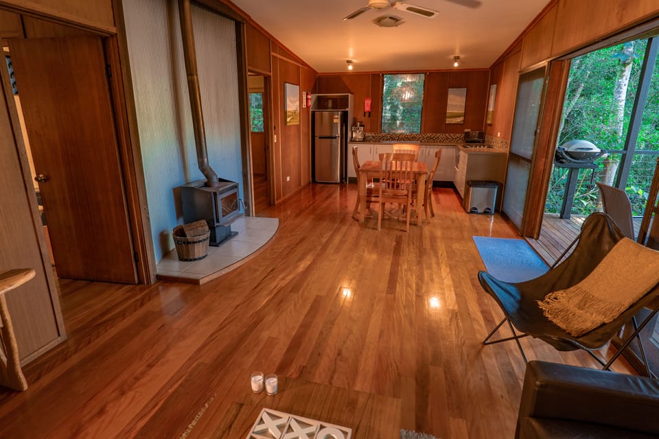 2 Bedroom Cottage (Rose Gum) | Private kitchen | Espresso maker, fridge, microwave, stovetop